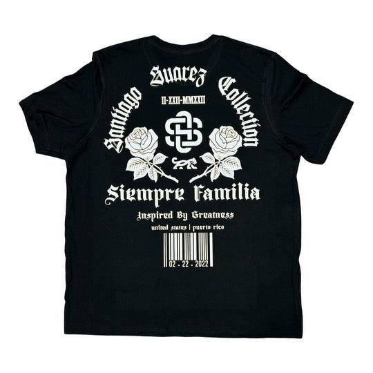 Siempre Familia Brand Tee Back- Santiago Suarez