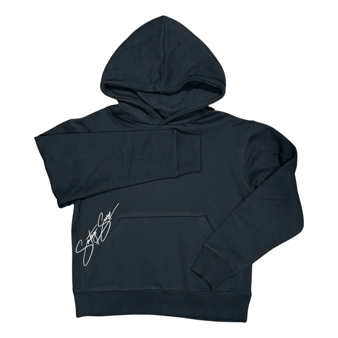 Black Signature Hoodie - Santiago Suarez