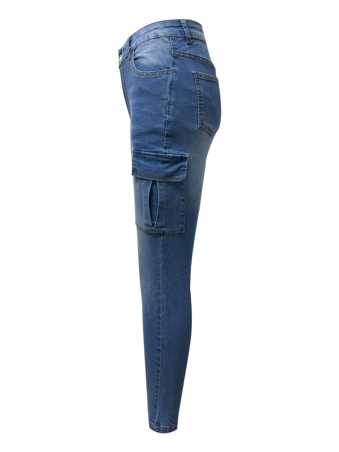Skinny Jeans with Pockets - Santiago Suarez
