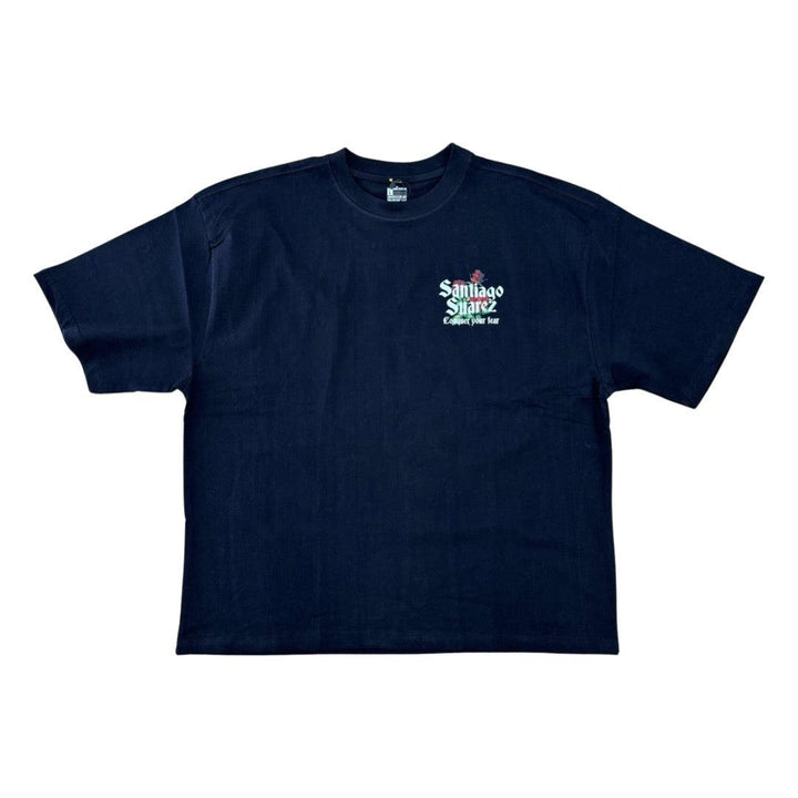 Conquer Your Fear Oversized Tee Front - Santiago Suarez