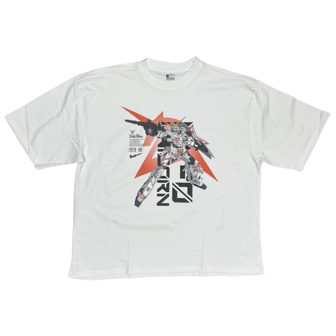 Unicorn Gundam Oversized Tee - Santiago Suarez