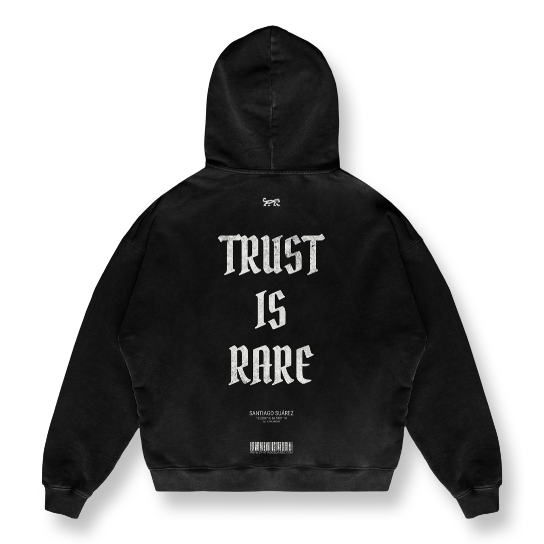 Trust Is Rare Oversized Hoodie