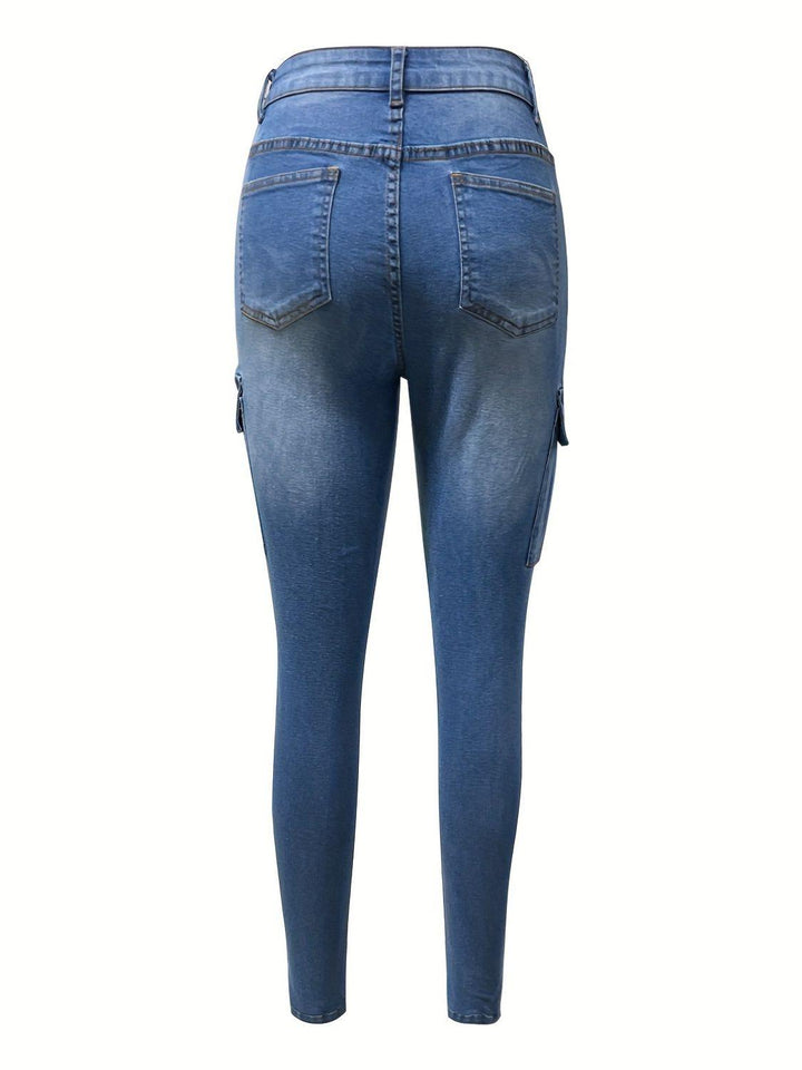 Skinny Jeans with Pockets - Santiago Suarez