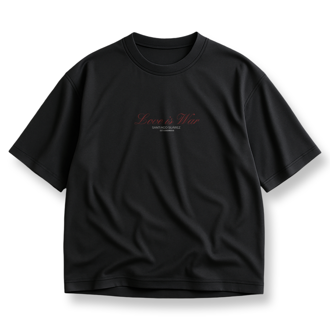 Love Is War Tee Oversized Tee