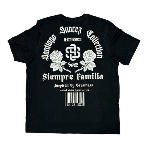 Siempre Familia Brand Tee Back- Santiago Suarez