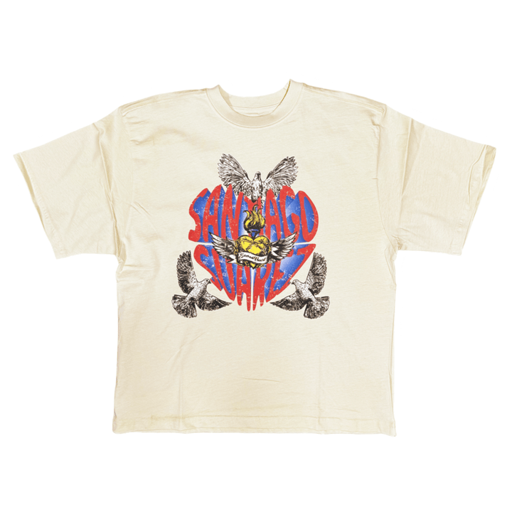 Sacred Heart Oversized Tee - Santiago Suarez