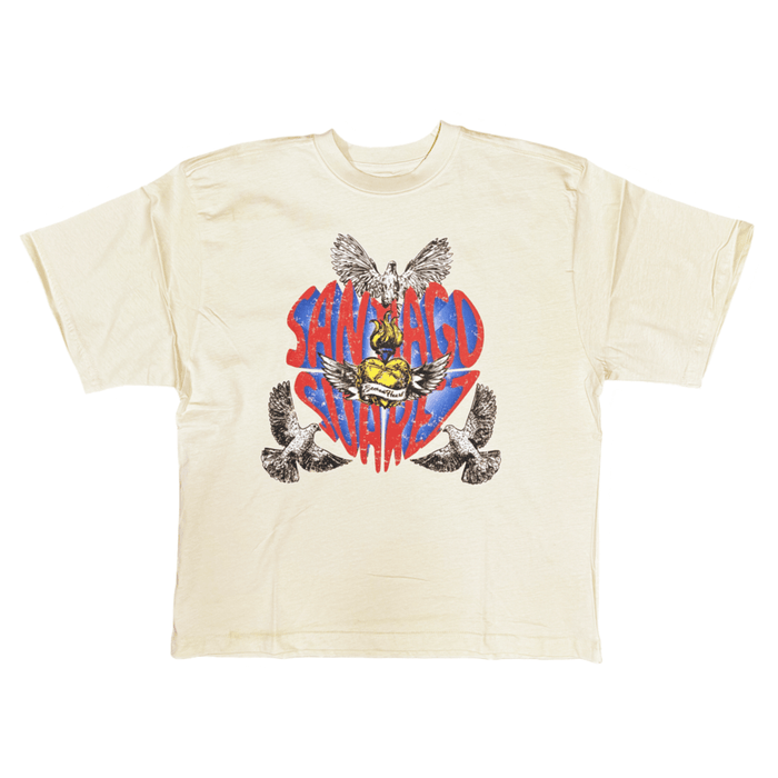 Sacred Heart Oversized Tee - Santiago Suarez