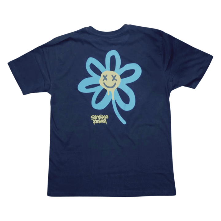 Stay Positive Flower Tee - Santiago Suarez