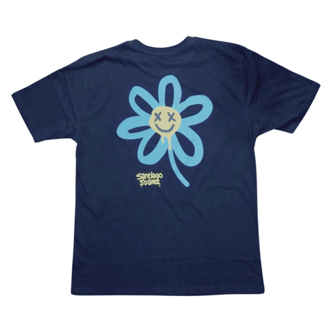 Stay Positive Flower Tee - Santiago Suarez