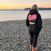 Love Yourself Crop Top Sweatsuit - Santiago Suarez