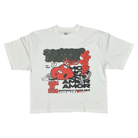 Emotionally Unavailable Oversized Tee - Santiago Suarez