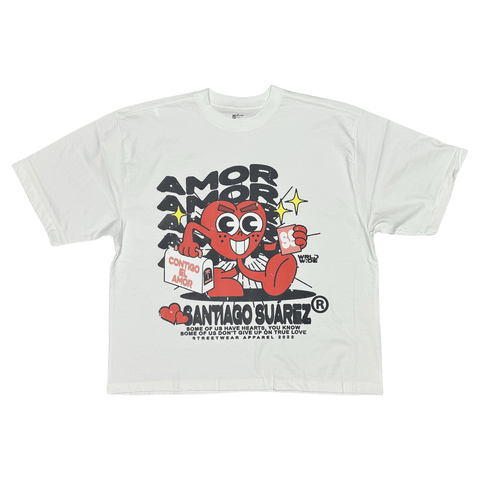 Contigo el Amor Oversized Tee - Santiago Suarez