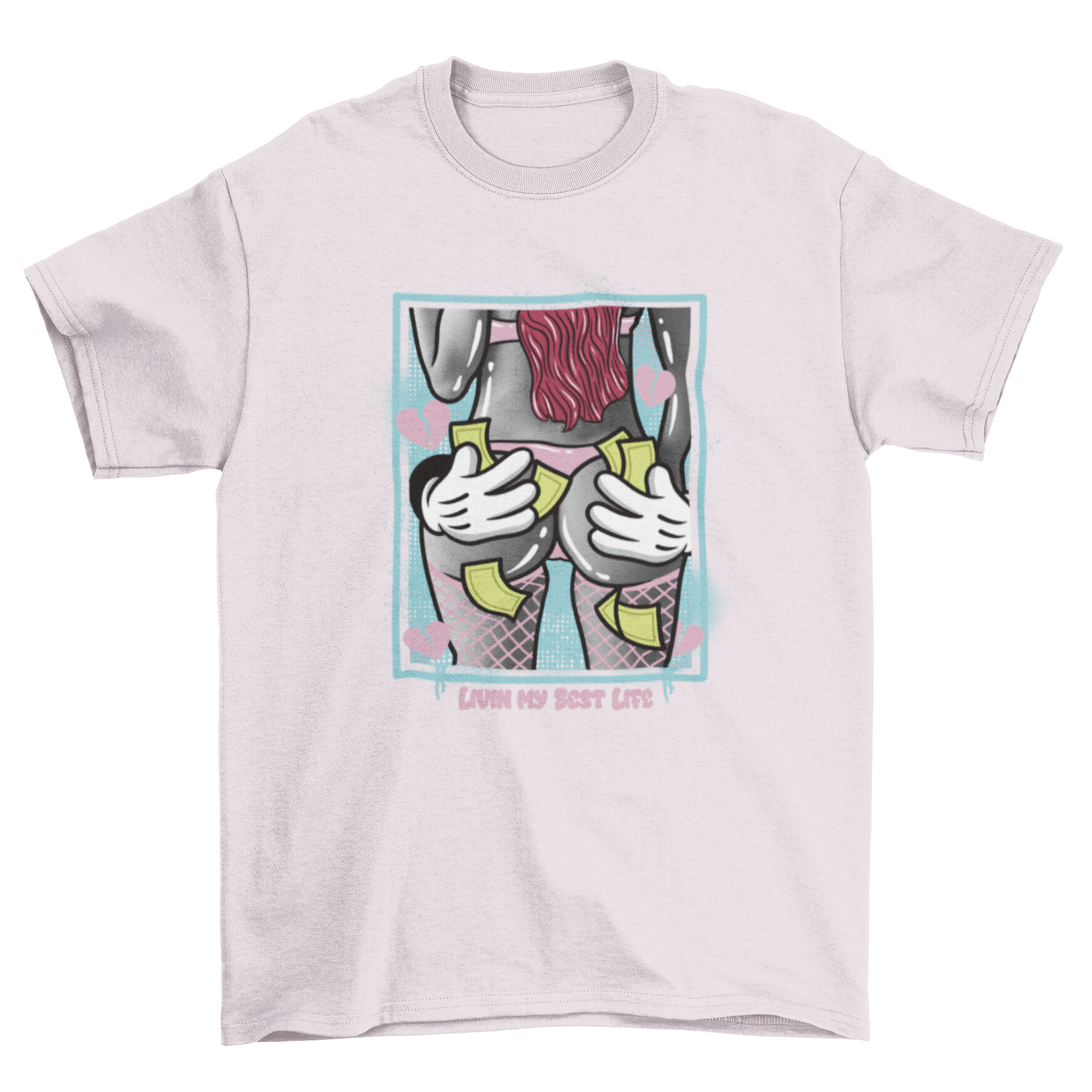 Livin my Best Life T-Shirt - Santiago Suarez
