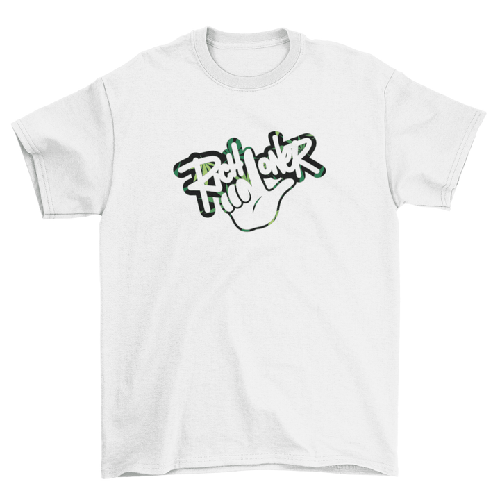 Rich Loner Cannabis T-Shirt - Santiago Suarez
