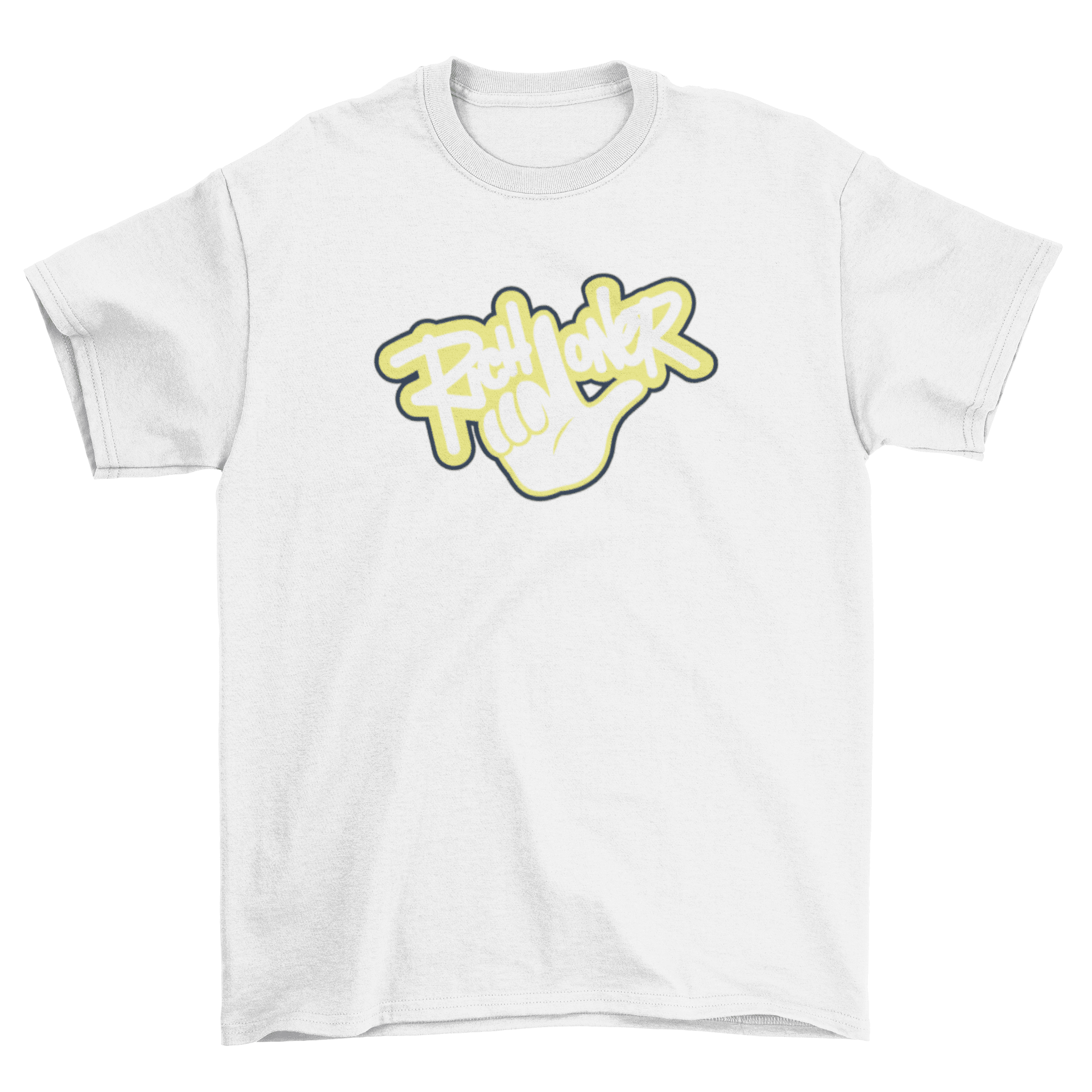 Rich Loner Yellow/Navy T-Shirt - Santiago Suarez