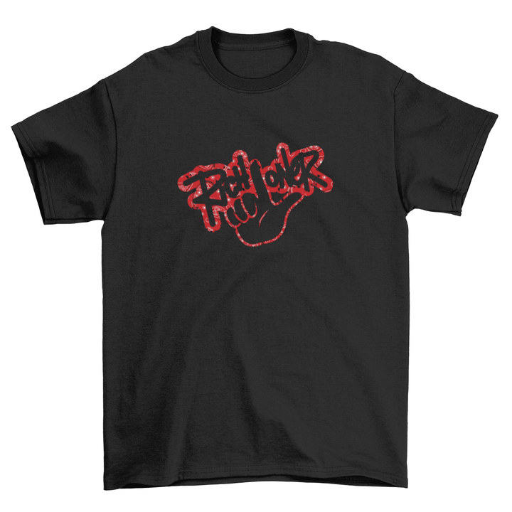 Rich Loner Red Paisley T-Shirt - Santiago Suarez