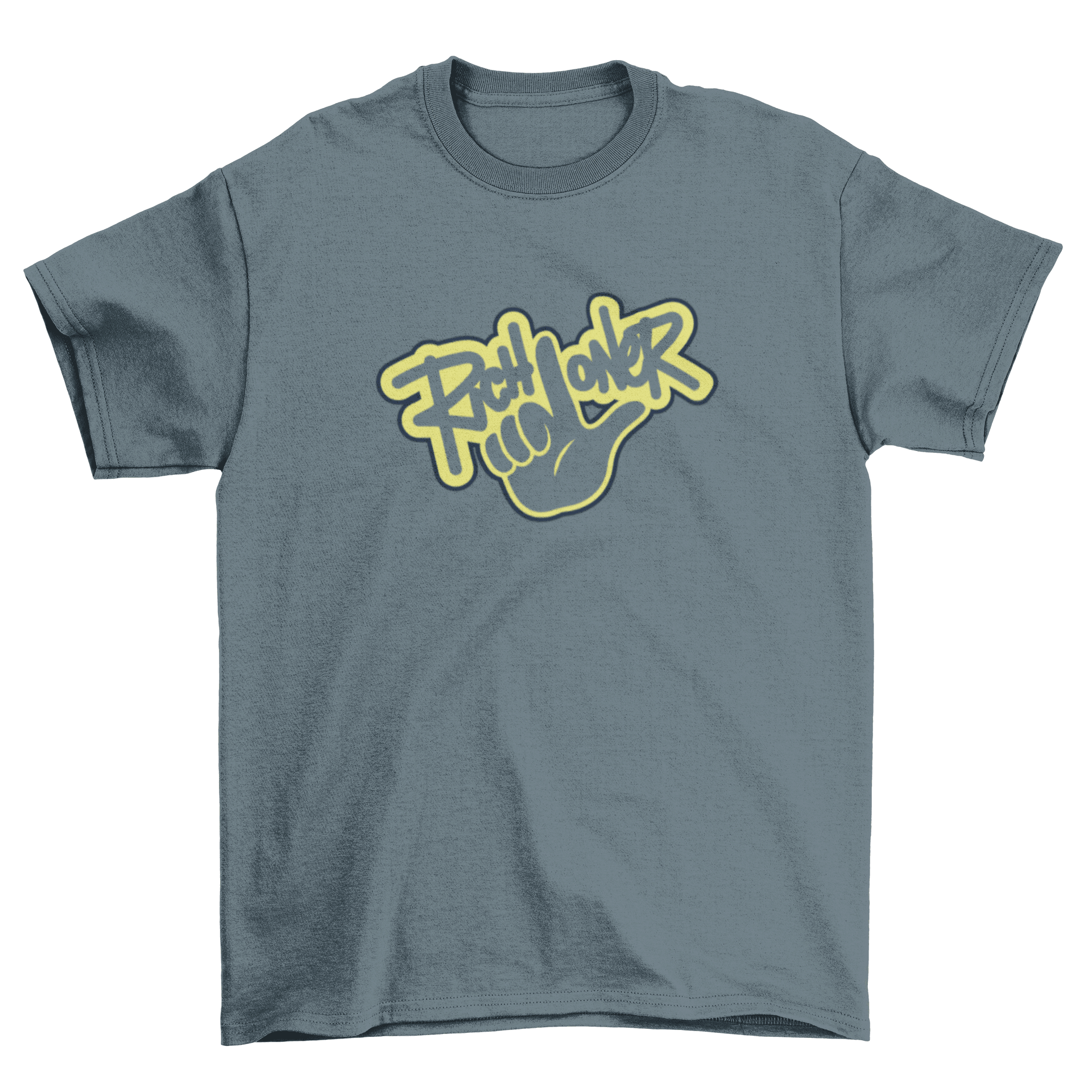 Rich Loner Yellow/Navy T-Shirt - Santiago Suarez