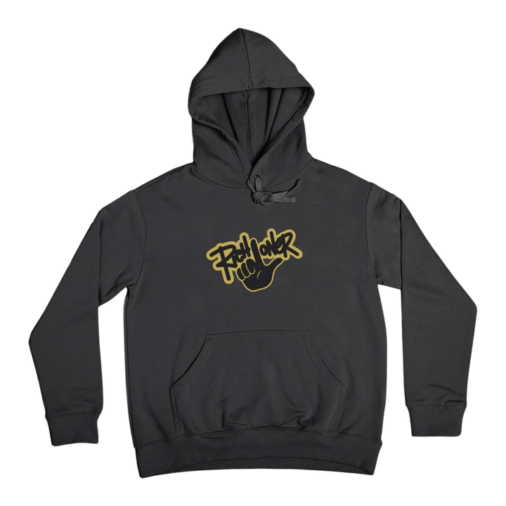 Rich Loner Metallic Gold Hoodie - Santiago Suarez